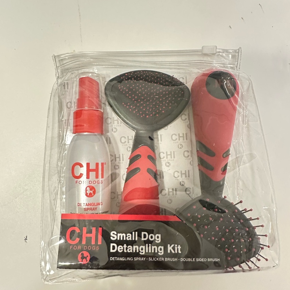 New! CHI for dogs small dog detangling kit